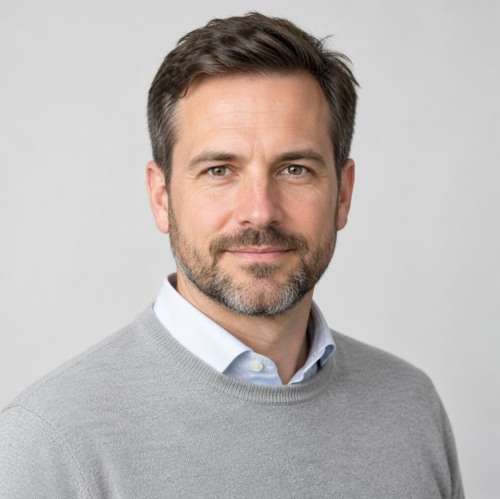 Portrait of a German man methodology researcher